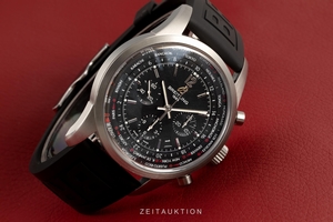 Breitling Transocean chronograph steel automatic Kal. B05 Ref. AB0510