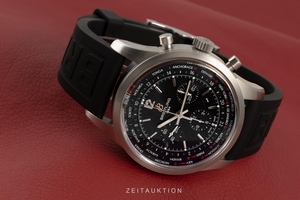 Breitling Transocean chronograph steel automatic Kal. B05 Ref. AB0510
