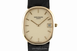 Patek Philippe Ellipse 18 ct gold quartz Kal. E23C Ref. 3788