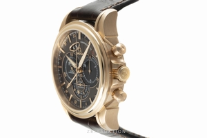Omega De Ville chronograph 18 ct red gold automatic Kal. 3603 Ref. 422.53.44.52.13.001