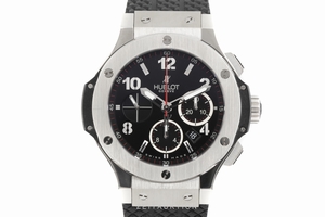 Hublot Big Bang chronograph steel automatic Kal. HUB4100 Ref. 301.SX.130.RX