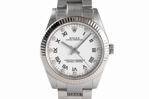 Rolex Oyster Perpetual steel / white gold automatic Kal. 2231 Ref. 177234