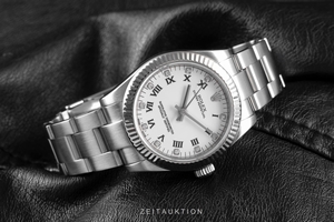 Rolex Oyster Perpetual steel / white gold automatic Kal. 2231 Ref. 177234