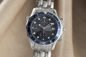 Omega Seamaster chronograph steel automatic Kal. 1154 Ref. SU 378.0504, 178.0504, 378.0504, 175.0504, 375.0504