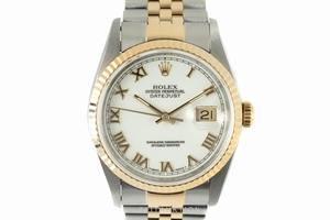 Rolex Datejust steel / gold automatic Kal. 3135 Ref. 16233