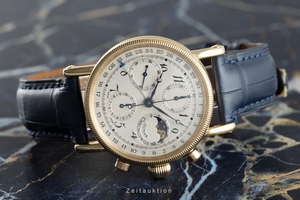 Chronoswiss Lunar chronograph 18 ct gold automatic Kal. C.741 Ref. CH7521