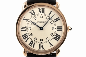 Cartier Ronde Louis 18 ct red gold manual winding Kal. 430MC Ref. W6800251, 2889