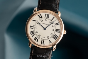 Cartier Ronde Louis 18 ct red gold manual winding Kal. 430MC Ref. W6800251, 2889