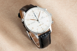 IWC Portugieser chronograph steel manual winding Kal. C.76240 Ref. 3712-002