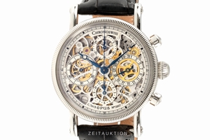 Chronoswiss Opus chronograph steel automatic Kal. C.741S Ref. CH7523