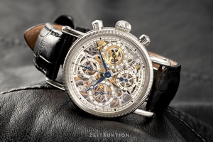 Chronoswiss Opus chronograph steel automatic Kal. C.741S Ref. CH7523
