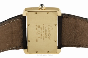 Cartier Tank Divan 18 ct gold automatic Kal. 120/381A Ref. 2603