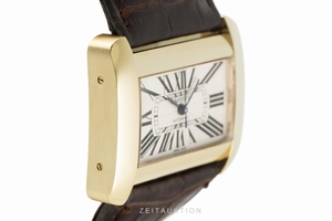 Cartier Tank Divan 18 ct gold automatic Kal. 120/381A Ref. 2603