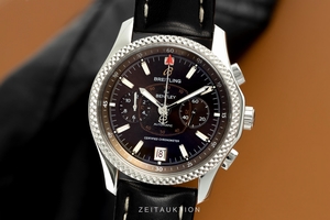 Breitling Bentley chronograph steel / platinium automatic Kal. B26 Ref. P26362