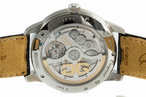 Glashutte Original Senator steel automatic Kal. GO 36 Ref. 1-36-03-04-02-30