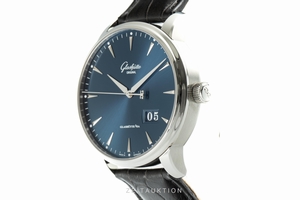 Glashutte Original Senator steel automatic Kal. GO 36 Ref. 1-36-03-04-02-30