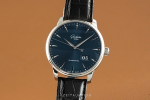 Glashutte Original Senator steel automatic Kal. GO 36 Ref. 1-36-03-04-02-30