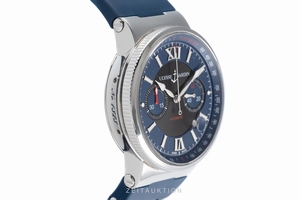 Ulysse Nardin Marine Chronograph chronograph steel automatic Kal. UN035 Ref. 353-66