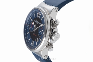 Ulysse Nardin Marine Chronograph chronograph steel automatic Kal. UN035 Ref. 353-66
