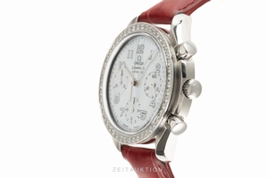 Omega Speedmaster chronograph steel automatic Kal. 3220 Ref. 275.0032, 3835.70.36