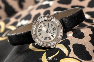 Cartier Love 18 ct white gold quartz Kal. 157 Ref. 2974