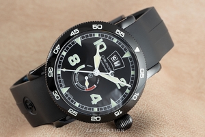 Chronoswiss Timemaster steel automatic Kal. C.351 Ref. CH3535.1