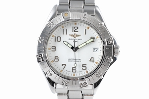 Breitling Colt steel automatic Kal. B17 Ref. A17035