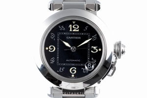 Cartier Pasha steel automatic Kal. 049 Ref. 2324
