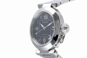Cartier Pasha steel automatic Kal. 049 Ref. 2324
