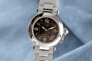 Cartier Pasha steel automatic Kal. 049 Ref. 2324