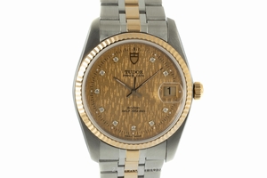 Tudor Prince Date steel / gold automatic Ref. 74033