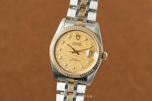 Tudor Prince Date steel / gold automatic Ref. 74033