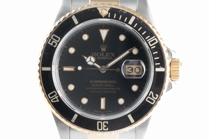 Rolex Submariner steel / gold automatic Kal. 3035 Ref. 16803