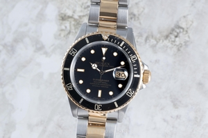 Rolex Submariner steel / gold automatic Kal. 3035 Ref. 16803