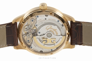 Glashutte Original PanoMaticDate 18 ct gold automatic Kal. GUB 90 Ref. 90-01-01-01-04