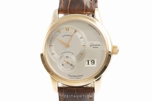 Glashutte Original PanoMaticDate 18 ct gold automatic Kal. GUB 90 Ref. 90-01-01-01-04