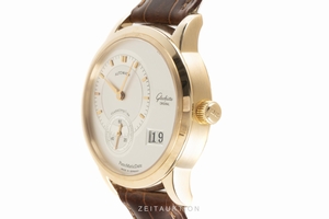 Glashutte Original PanoMaticDate 18 ct gold automatic Kal. GUB 90 Ref. 90-01-01-01-04