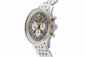 Breitling Navitimer Cosmonaute chronograph steel / gold manual winding Ref. B12019, 81600F