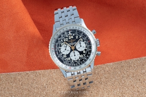 Breitling Navitimer Cosmonaute chronograph steel / gold manual winding Ref. B12019, 81600F