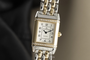 Jaeger-LeCoultre Reverso steel / gold quartz Kal. 608 Ref. 265.5.08