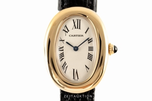 Cartier Baignoire 18 ct gold quartz Ref. 19521