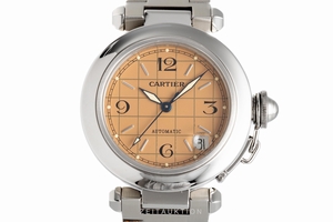 Cartier Pasha steel automatic Kal. 049 Ref. 2324