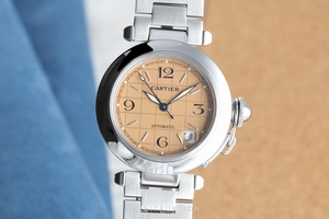 Cartier Pasha steel automatic Kal. 049 Ref. 2324