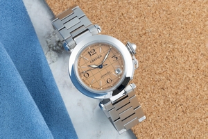 Cartier Pasha steel automatic Kal. 049 Ref. 2324