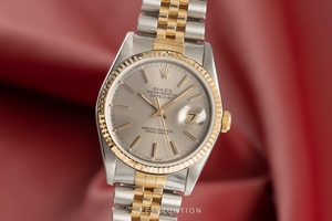 Rolex Datejust steel / gold automatic Kal. 3135 Ref. 16233