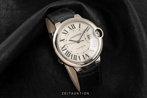 Cartier Ballon Bleu de Cartier 18 ct white gold automatic Kal. 076 Ref. 3004
