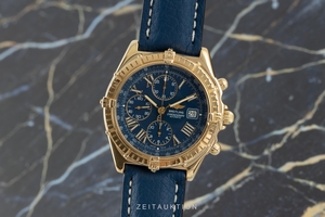 Breitling Crosswind chronograph 18 ct gold automatic Kal. B13 Ref. K13055