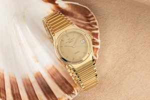 IWC Ingenieur 18 ct gold quartz Kal. 23100 Ref. 9727