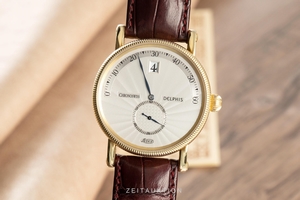 Chronoswiss Delphis 18 ct gold automatic Kal. C.124 Ref. CH1421
