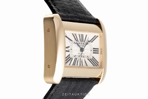 Cartier Tank Divan 18 ct gold automatic Kal. 381A Ref. 2603